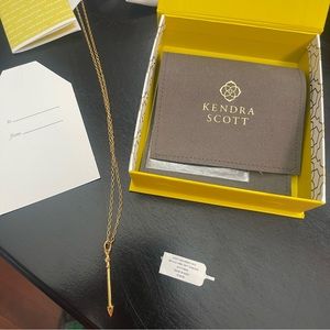 Kendra Scott Gold Arrow Necklace